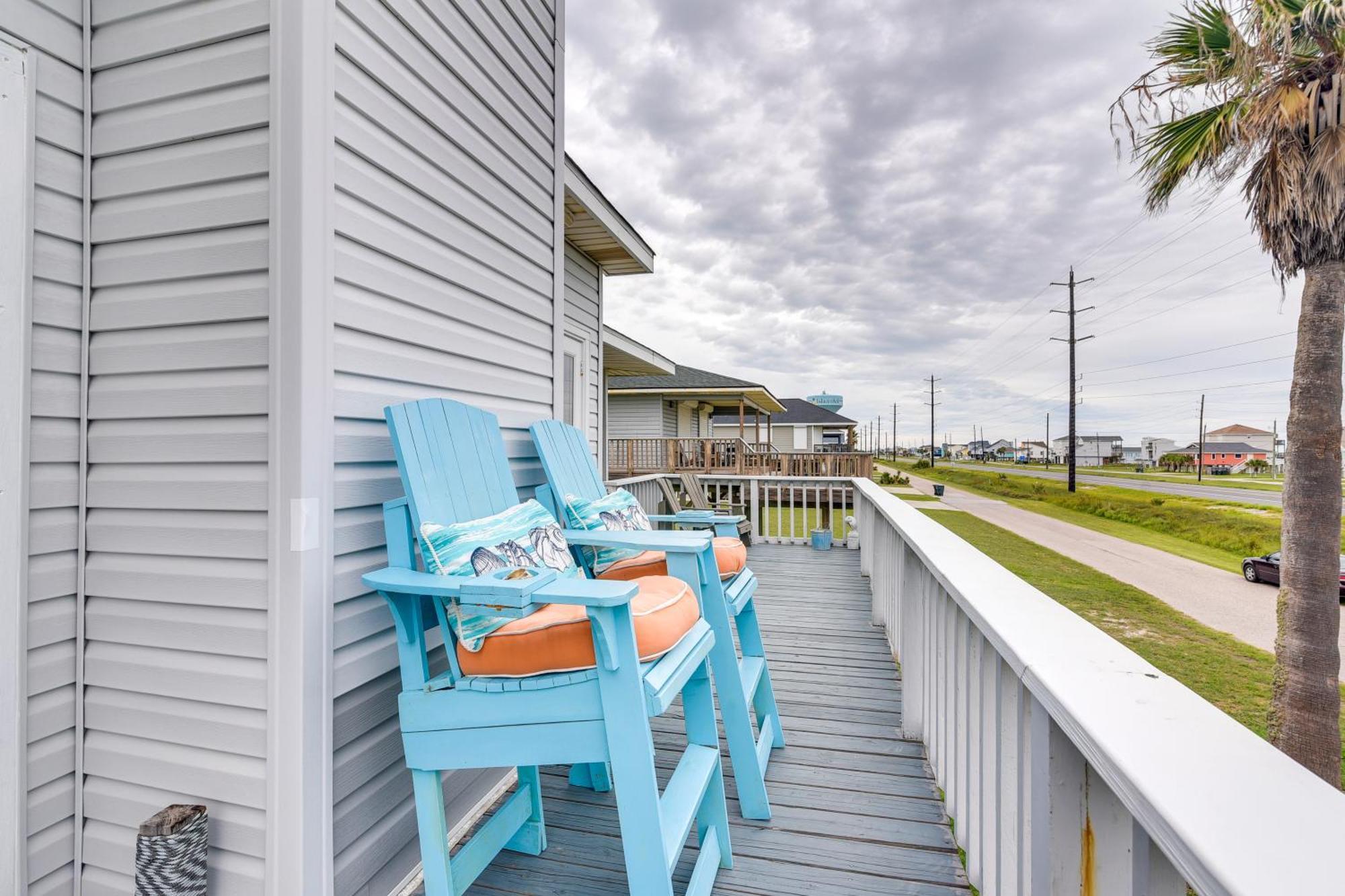 Pet-Friendly Terramar Beach Haven With Pool Access Galveston Bagian luar foto