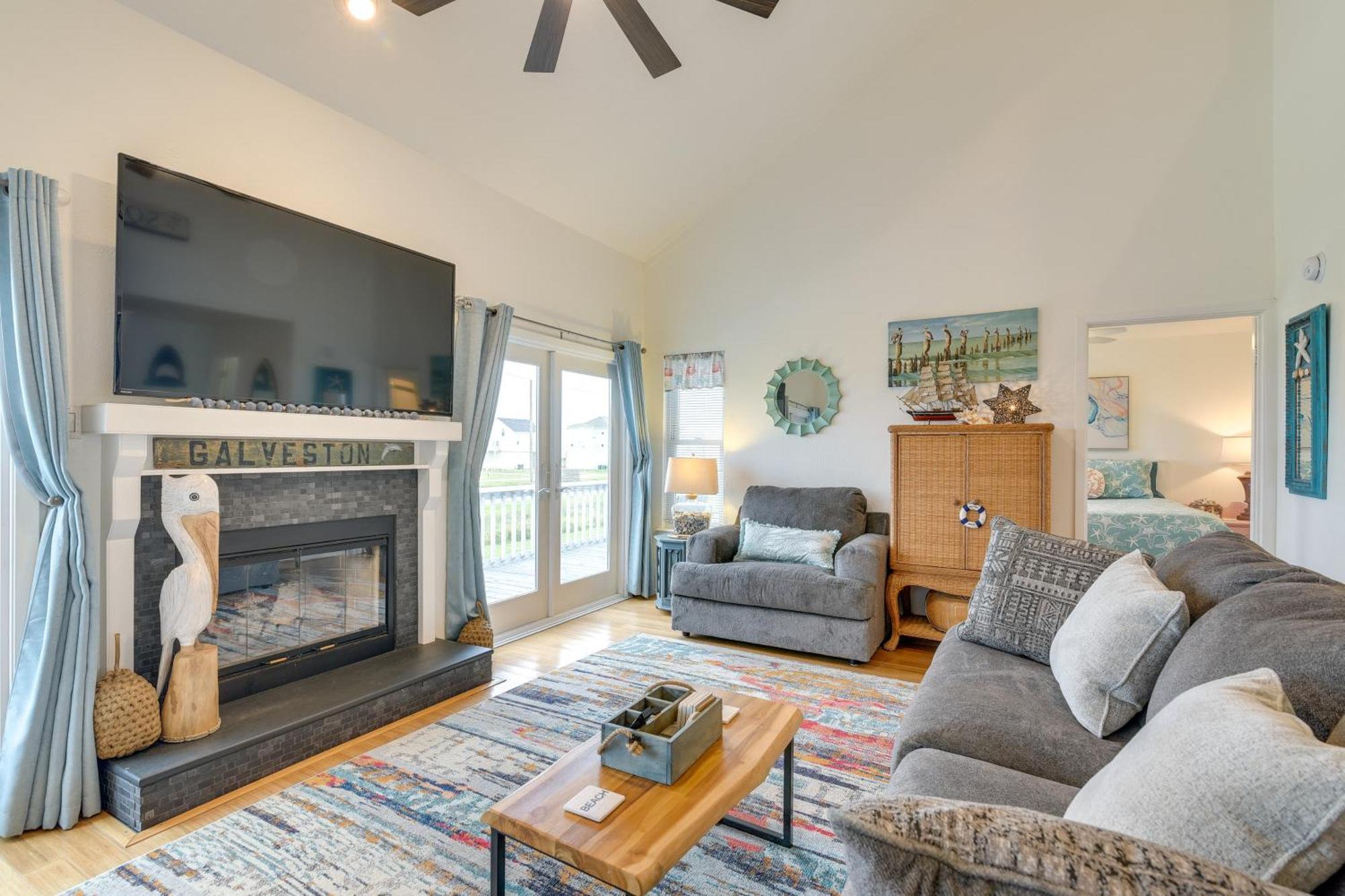 Pet-Friendly Terramar Beach Haven With Pool Access Galveston Bagian luar foto