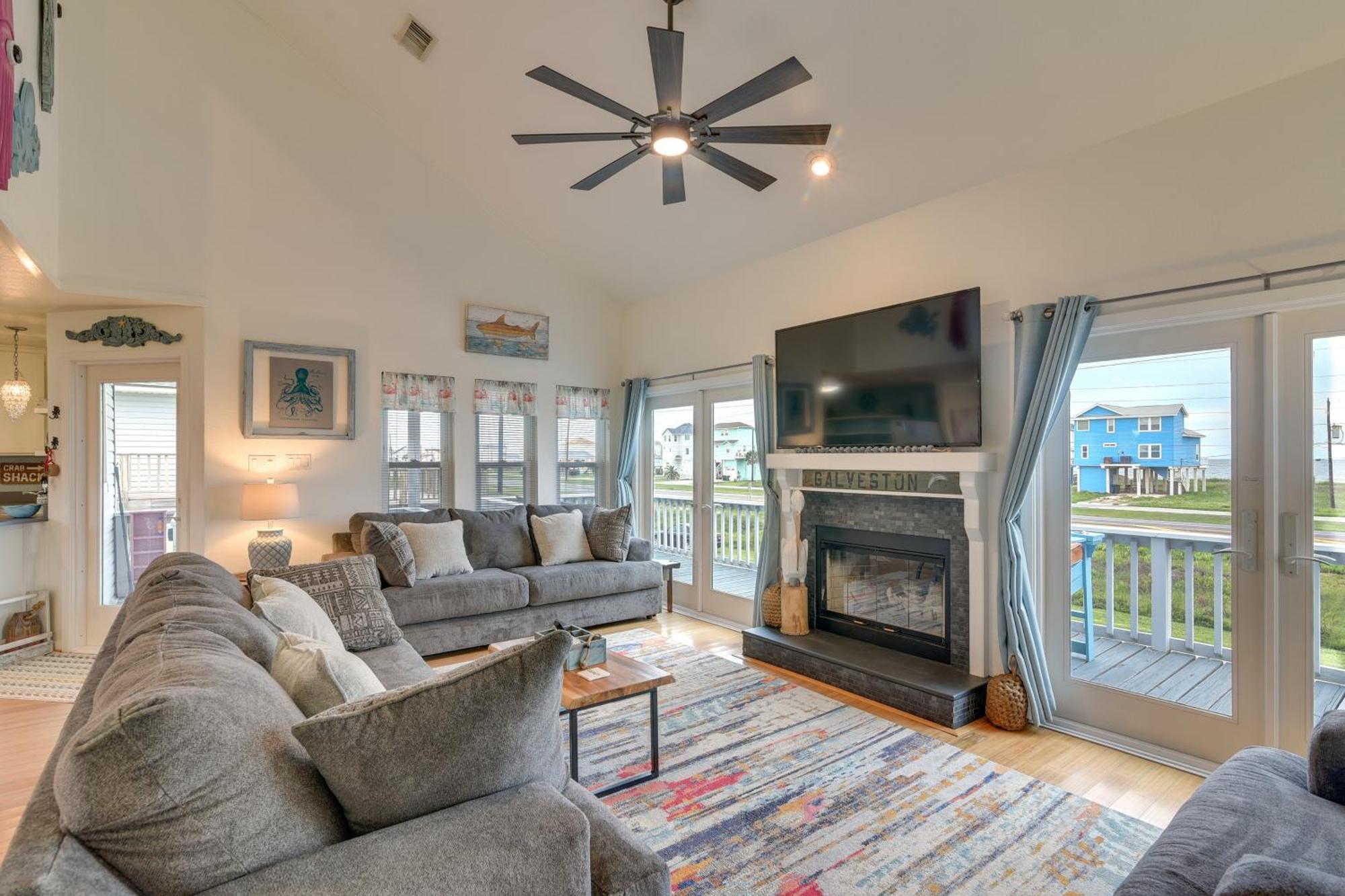 Pet-Friendly Terramar Beach Haven With Pool Access Galveston Bagian luar foto